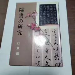臨書の研究 行草編 書道 書籍