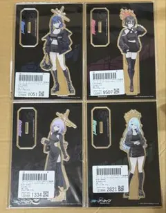 ブルーアーカイブ × ZOZOTOWN アクスタ 4種コンプ ブルーアーカイブ×ZOZOTOWN アクスタ4点セット