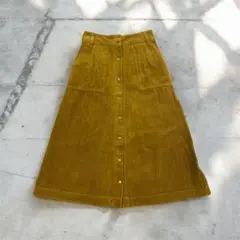 コーデュロイスカート