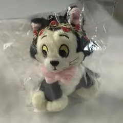 ディズニー　ハッピーくじ　フィガロ　ぬいぐるみチャーム