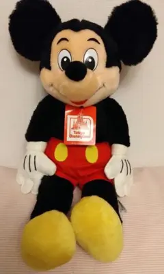 ミッキーマウス ぬいぐるみ 約60cm 東京ディズニーランド 1982年 東京ディズニーランド開園当初1982年激レア ミッキー、ミニー