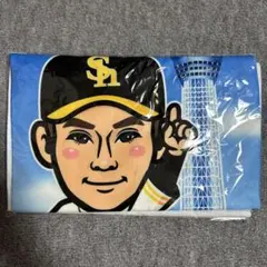 若鷹ガチャ 誕生20周年ver.第三弾 スチュワートJr. フェイスタオル