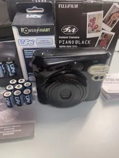 FUJIFILM instax mini 50S チェキ PIANO BLACK - メルカリ