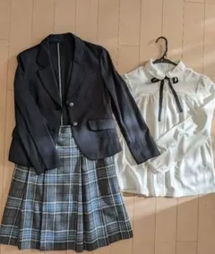 【受験、卒業式に】組曲のスーツ160女の子用