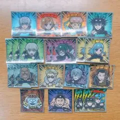 呪術廻戦 ウエハース シール 五条悟 虎杖悠仁 伏黒恵 釘崎野薔薇