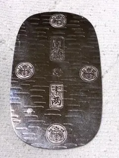 南鐐大判銀　日本　古銭　小判　絵銭 南鐐大判銀 日本 古銭 小判 絵銭 Yahoo!オークション -「南鐐銀