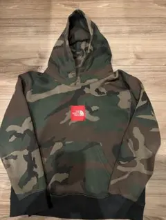 THE NORTH FACE カモフラージュ スクエアロゴフディーM