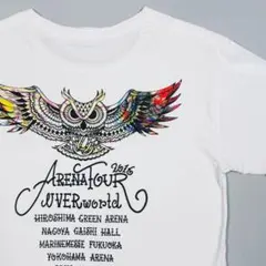 【UVERworld】Mサイズ Tシャツ ホワイト バックプリント ライブTのサムネイル
