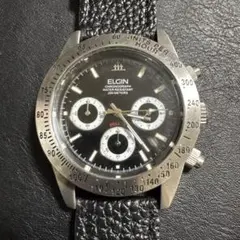 ELGIN クロノグラフ ブラック腕時計のサムネイル