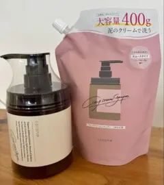 cocone クレイクリームシャンプーME 400gベルガモット　ハーブローズ