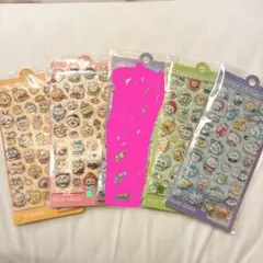 ちいかわ　ボンボンドロップシール ４パックセット