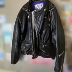 EVISEN SKATEBOARDS BIAS DOGS ライダースジャケット