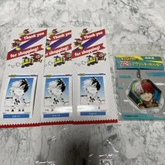 ヒロアカフェア　TWO FACEアクリルキーホルダー　轟焦凍　ミニブロマイド