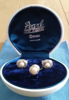 Pearl SEMI FORMAL SOGO カフス ネクタイピン セットのサムネイル
