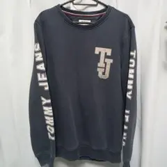 TOMMY JEANS ネイビー トレーナー Mサイズ