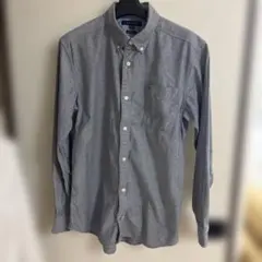 トミーフィルヒガー　L シャツ　グレー