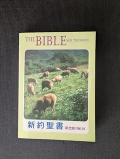 新約聖書 新改訳/NKJV 日本国際ギデオン協会贈呈