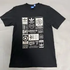 adidas アディダスのTシャツ　黒　Ｍサイズ