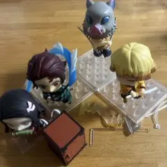 鬼滅の刃 ねんどろいど 炭治郎 禰豆子 善逸 伊之助 4体セット
