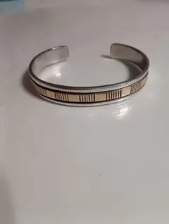 Bruce Morgan バングル 14Kゴールド トライアングル navajo - メルカリ