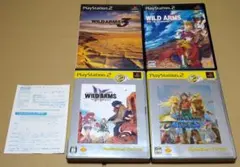 ワイルドアームズ WILD ARMS PS2ソフト 4点まとめ売り