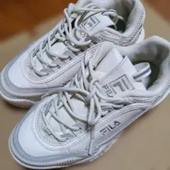 FILA レディーススニーカー オフホワイト22.5cmのサムネイル