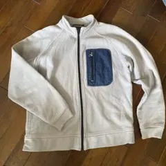 Momentum グレー ジップアップジャケット S/P