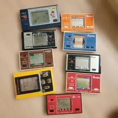 BANDAI ELECTRONICS レトロLCDゲーム機 9台セット