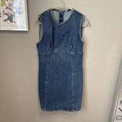 zara TRF デニム　ワンピース