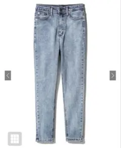 ハイウエストスキニーデニムパンツ[cu110]