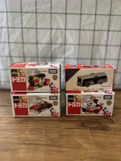 【期間限定値下げ中‼️】ディズニー ミッキー トミカ 4個セット