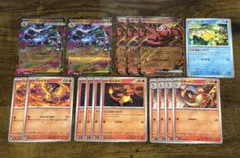 インフェルノX メガリザードンX デッキパーツ