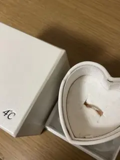 専用Canal 4°C ハート型ピンクゴールドリングK10 9号