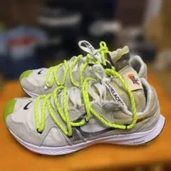 Nike スニーカー ホワイト/グレー/グリーン