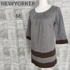 ニューヨーカー 【M】 トップス カットソー シンプル 無地 キレイめ 大人