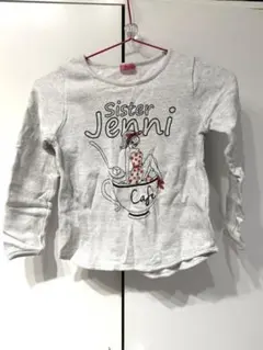 JENNI love グレー トレーナー 130cm 美品 長袖 ジェニィ