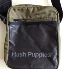 Hush Puppies サコッシュ オリーブグリーン/ブラック