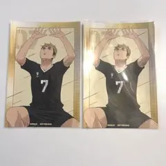 ハイキュー サウンドトラック 特典 ポストカード 宮侑 宮治 - メルカリ