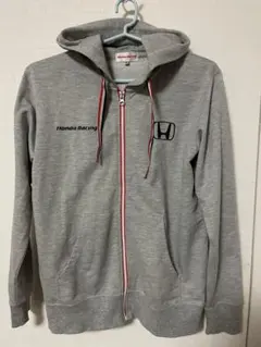 ホンダレーシングHonda Racing グレー ジップアップパーカー　Sのサムネイル
