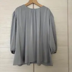 BEAUTY&YOUTH グレー バルーン袖ブラウス M