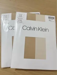 calvin klein ストッキング　S〜M ナチュラル 【新品】　2枚