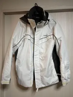 IGNIO フード付き白ジャケット アウトドア　【M】