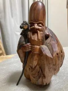 2025年最新】木彫 福禄寿の人気アイテム - メルカリ