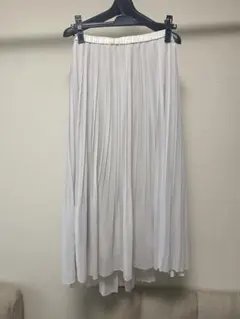 プリーツスカート　ロングスカート　コムサイズム