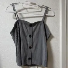 【美品】着用なし グレーセットアップ パンツセットアップ