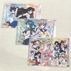 美少女戦士セーラームーン　ジャンボシールダス　3枚セット