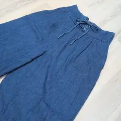 デニムワイドパンツ