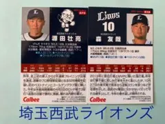 プロ野球チップスカード 埼玉西武ライオンズ 2枚セット