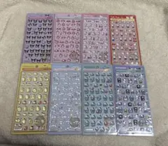 新品☆ボンボンドロップシール サンリオミニ mini 8種セット コンプ