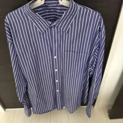 未使用品【mfpen】EXECUTIVE SHIRT - BLUE STRIPE